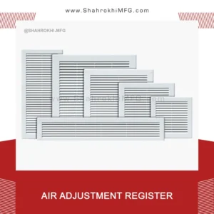 Air adjustment register